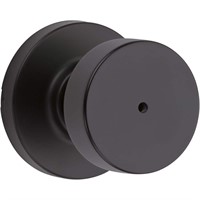 $36  Black Pismo Door Knob, Microban Tech & Lock