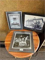 Lot of 3 Framed Photograph/Prints, 2 ARE LOCAL