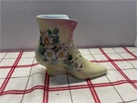LIMOGES CHINA BOOT VICTORIAN