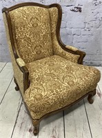 Lillian August Wing Back Chair w/ Nail Head