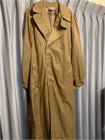 Long Raincoat--Possibly Military Issued L36