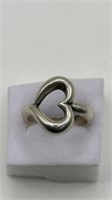 James Avery Heart Ring Size 7.25