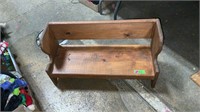 Wooden kids bench