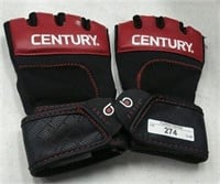 century gloves small. Small scuff.