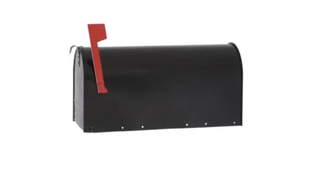 Gibraltar Galvanized Steel Post Mount Mailbox