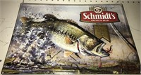 Schmidts premium beer signage