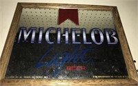 Michelob light beer mirror