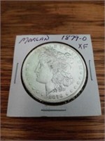 Morgan silver dollar 1879 o