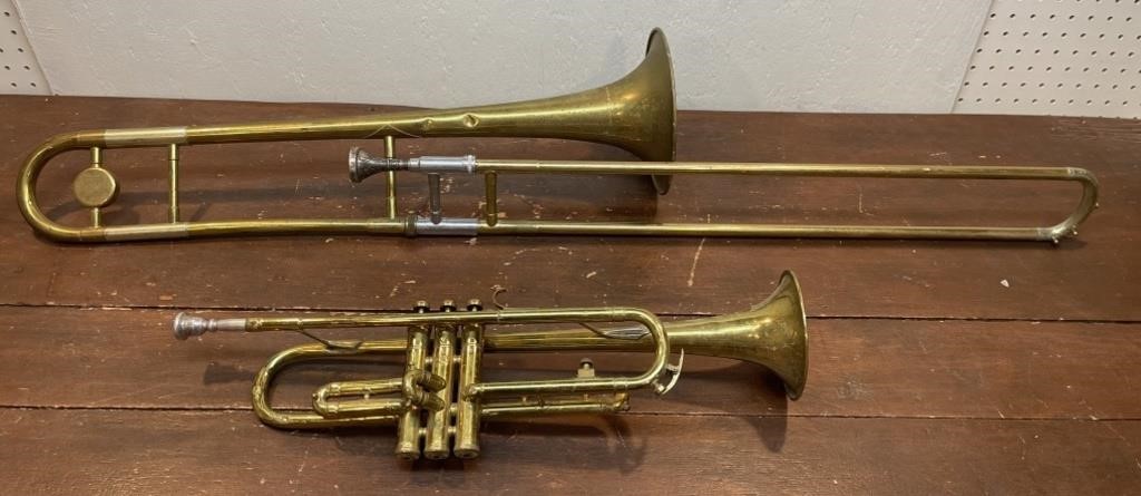Trombone and Reynolds trumpet