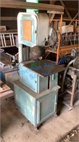 BAND SAW WITH WIODEN CABINET 220v