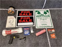 Reforestation Sign and Equipment Bundle