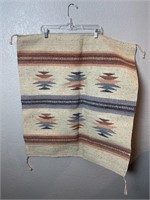 Vintage Southwestern Native American Knit Rug