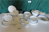 Black & White Corelle Dishes & More