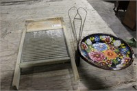 Washboard, Rug Beater & More