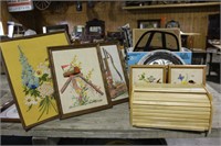 Bread Box, PIctures, Trays & More