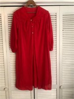 VINTAGE ROGERS NIGHTGOWN ROBE/ HOUSECOAT SIZE 36