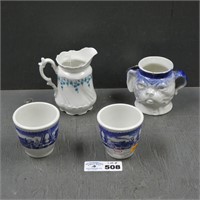 Shenango B&O Railroad Custard Cups, Etc