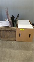 2 BOXES OF MISC OFFICE SUPPLIES, MISC