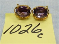 14kt, 10.8gr., Yellow Gold Marked 585 Pierced