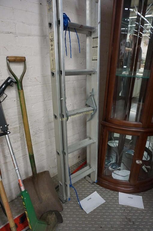 10-ft. aluminum extension ladder