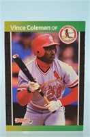 1989 Donruss Vince Coleman #181