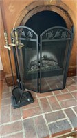 Fireplace Screen & Tools only