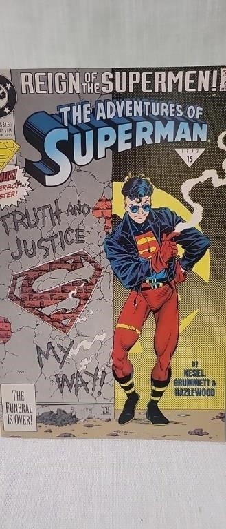 Superman comic book