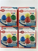 5x Betty Crocker Gel Food Classic Colors
