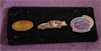 Hershey's Chocolate Nascar Racing Three Pin Set