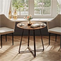 Rolanstar Dining Table Rustic Round Table