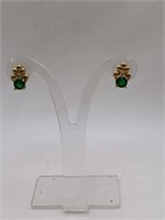 14K HGE PIERCED EARRINGS