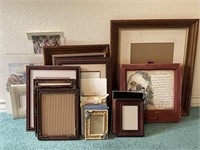 Selection of Picture Frames and Prints (Largest