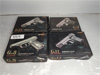 (4) AIRSOFT PISTOLS