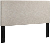 Modway Taylor Full/Queen Linen Headboard Beige