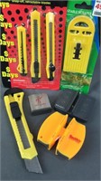 Scrapers & Cutting Tools & Small Measuring Tapes