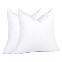 Euro Pillow Inserts 26 x 26 (Pack of 2, White), Do