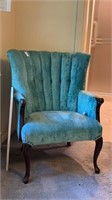 Nice Teal Lounge Chair- 29 inches wide