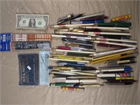 Big Lot: Pens/Pencils(Nascar)/Crayons