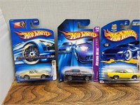 NEW 3 Hotwheels Cars