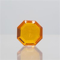Lab Created 64.10 Ct VVS1 Bright Orange Citrine