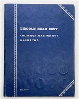 Incomplete Set of Lincoln Head Cents Beginning