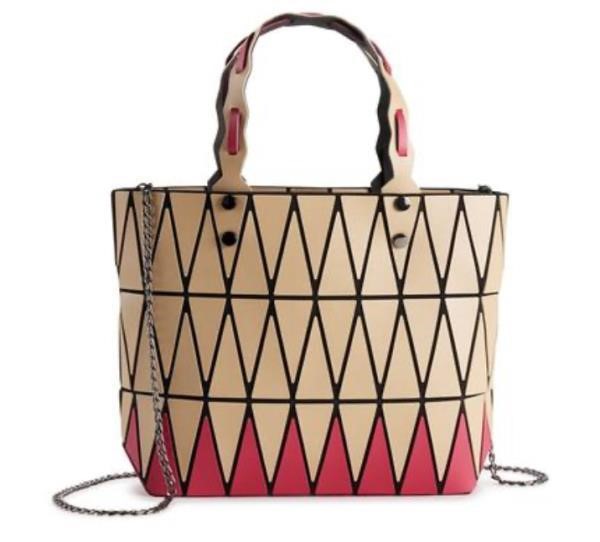 AmeriLeather Tristan Geometric Crossbody Bag $71