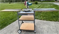 Makita Miter Saw & Mobile Rousseau Stand