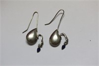 Pair of Sterling Earrings