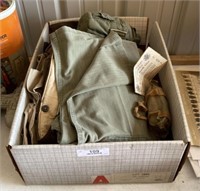 Box of Military Clothing