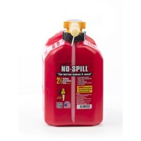 No Spill 2.5- Gallons Plastic Gasoline Can