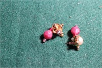 Vintage Pierced Earrings