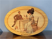 Neat Champagne Advertising Lidded Box