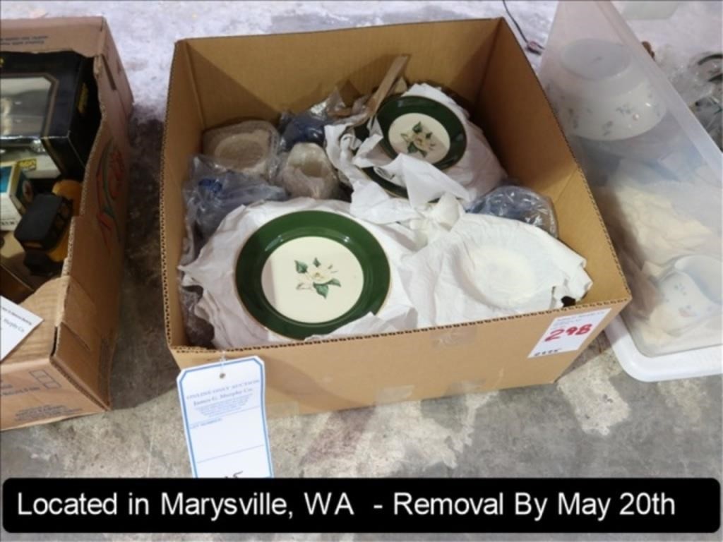 LOT, ASSORTED LIFETIME CHINA CO