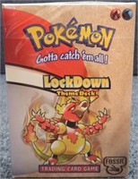 1999 Pokemon Lockdown Theme Deck Trading Card Game